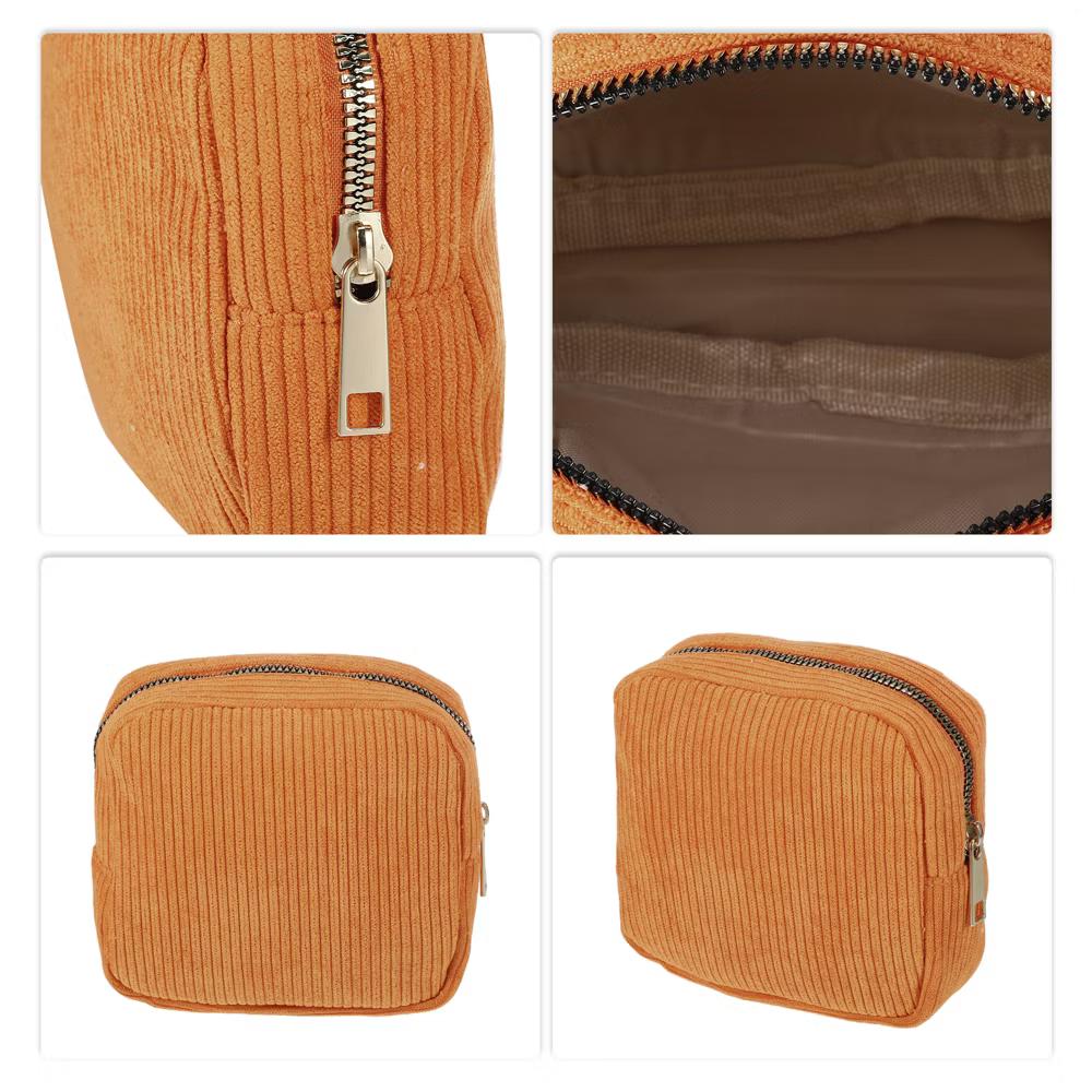 Portable Solid Color Cosmetic Bag 1 Pc - Image 13