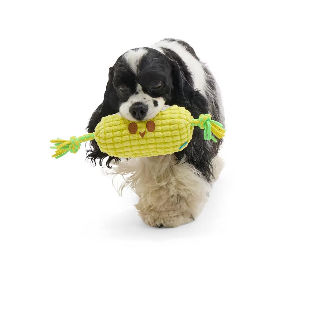Corn Dog Toy - Corn on the Tug: Medium Breed Size, 0.22 Pounds, Plush Pet Toy - Image 5