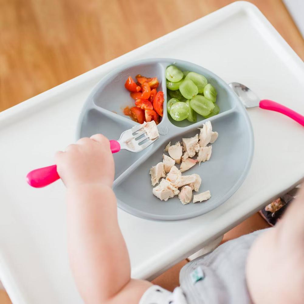 green sprouts Learning Plate made from Silicone - Image 9