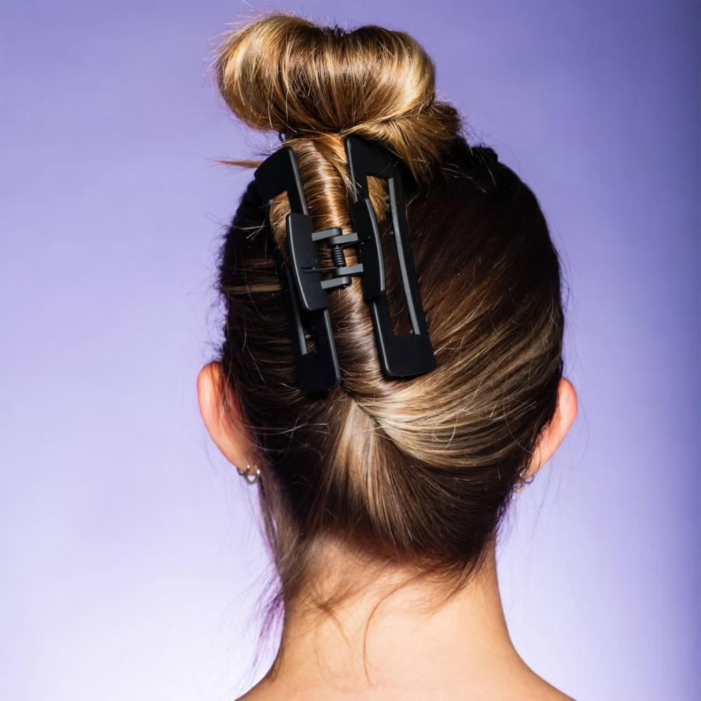 Locked In Claw Clips for Thick Hair - Black/Tort - 2ct