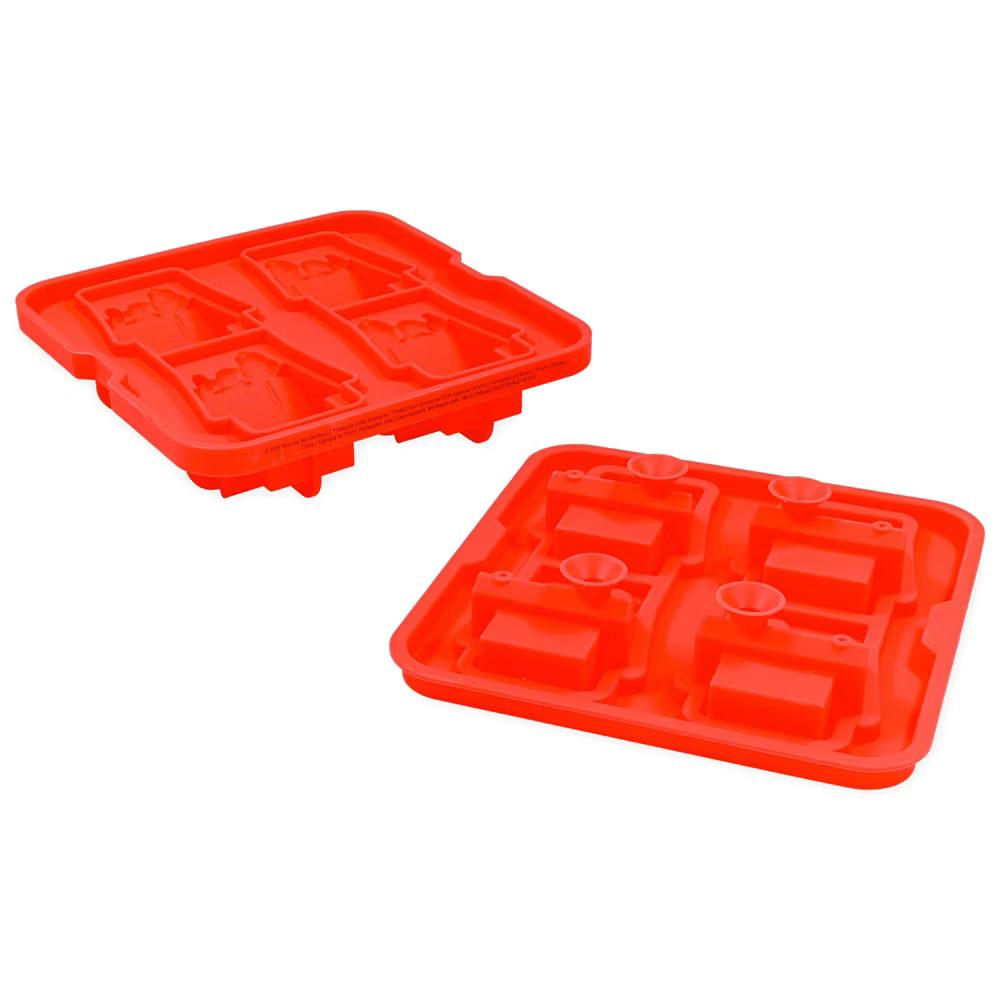 ICUP, Inc. Peanuts Snoopy Doghouse Molded Silicone Ice Cube Tray | Makes 4 - Image 2