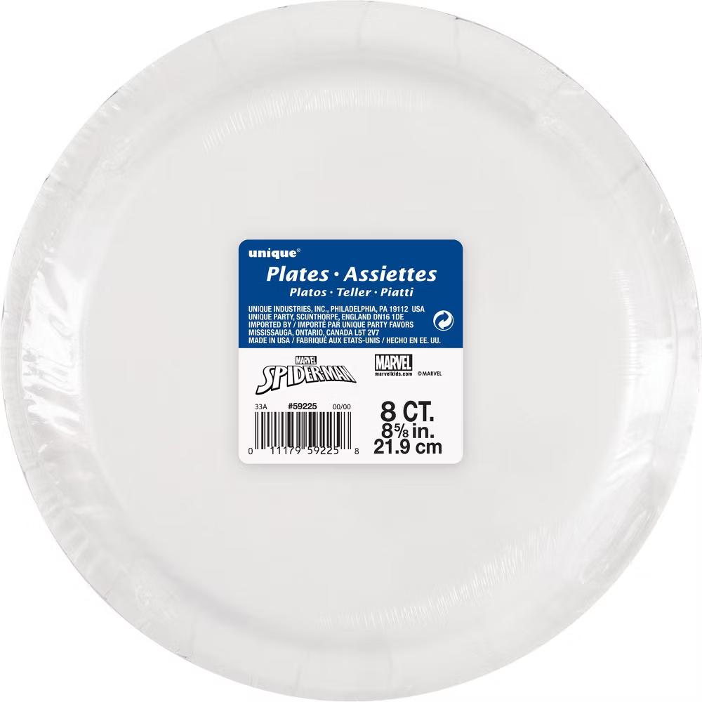 9" 8ct Party Dinner Paper Plates - Image 3