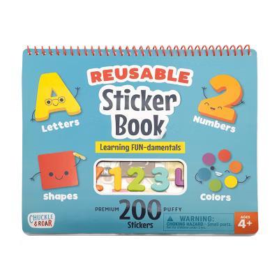 Reusable Sticker Learning & Activity Book with 200 Premium Puffy Stickers - Image 7