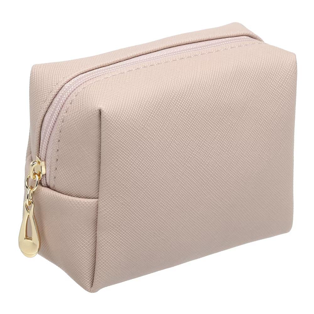PU Waterproof Cute Preppy Travel Toiletry Mini Makeup Bag 4" x 3" - Image 24