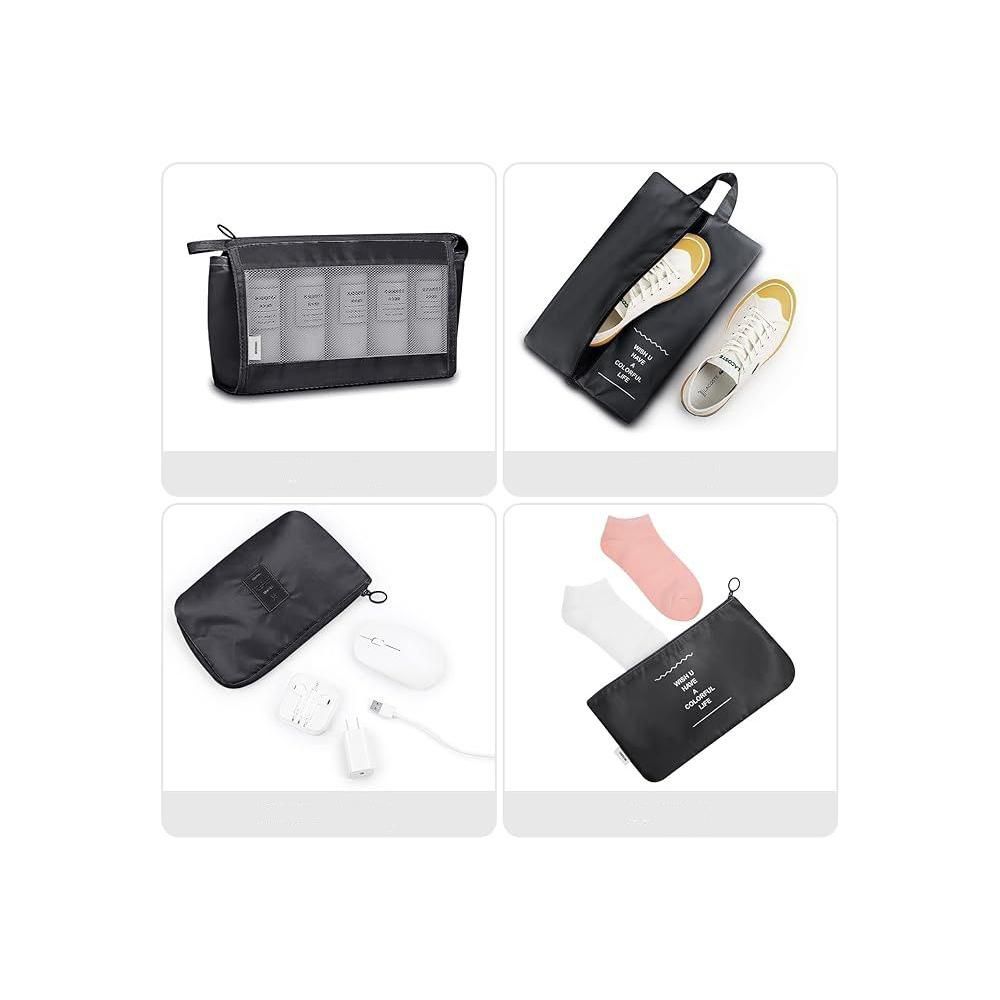 Maison 9pc Luggage Travel Organizer Cubes - Image 3