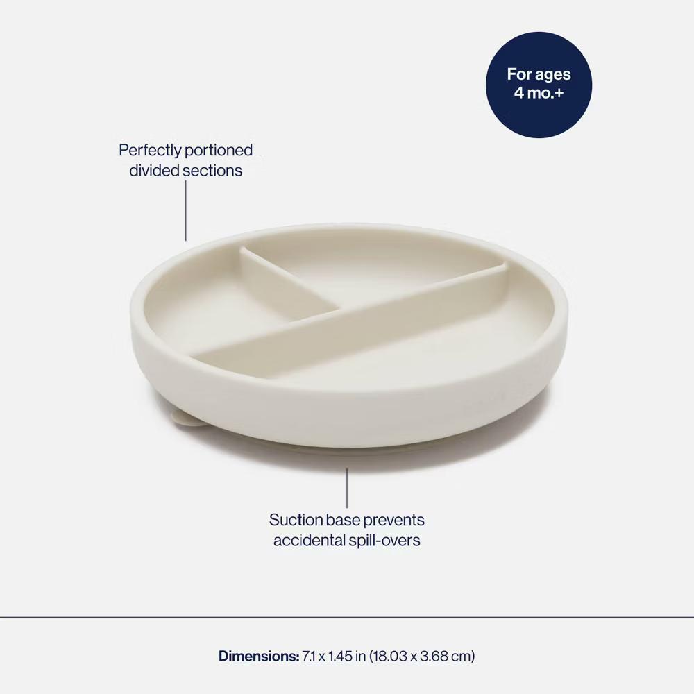 Lalo Silicone Suction Plate with Lid - Image 4