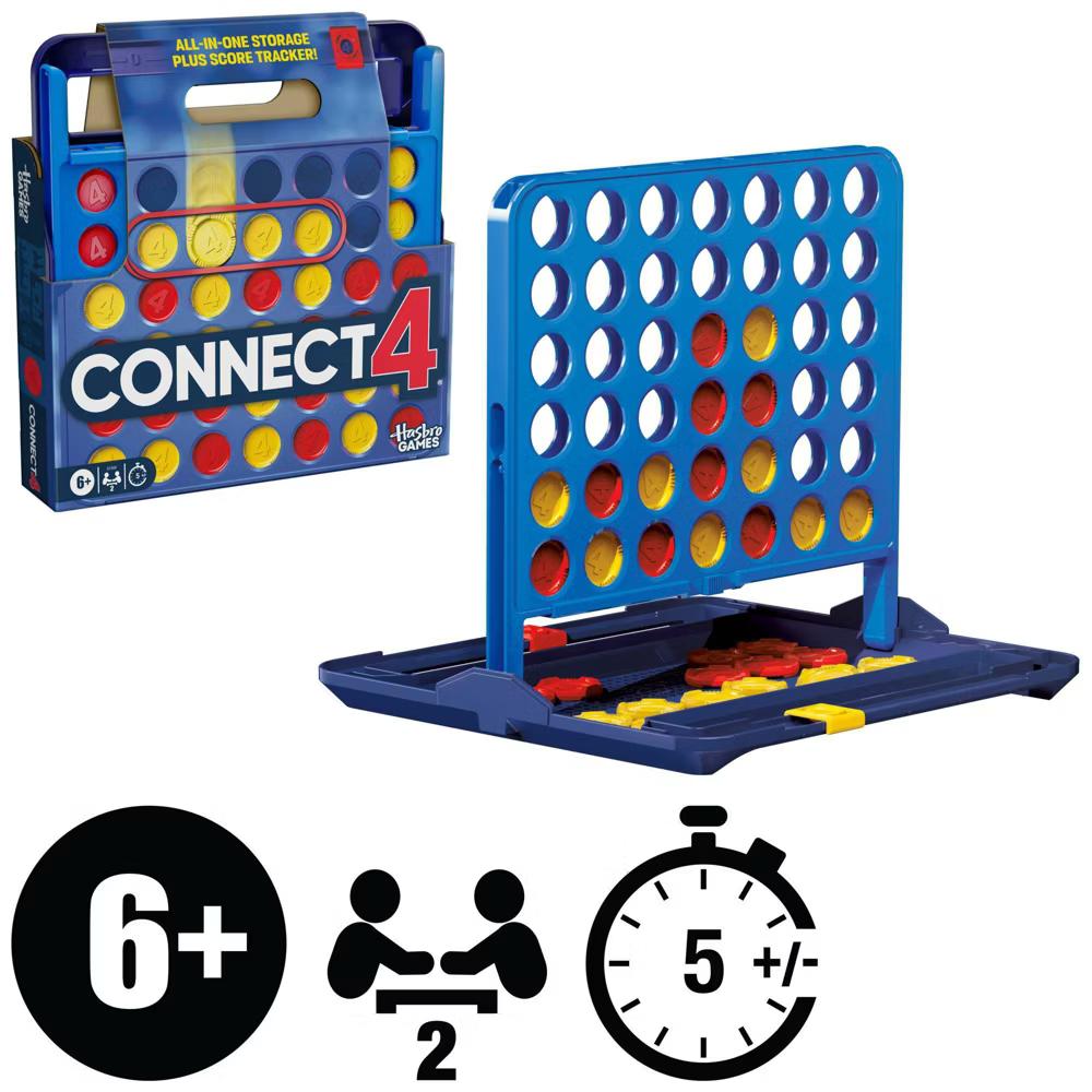Connect 4 Official Hasbro Games Connect 4 (2025) Board Games - Image 6
