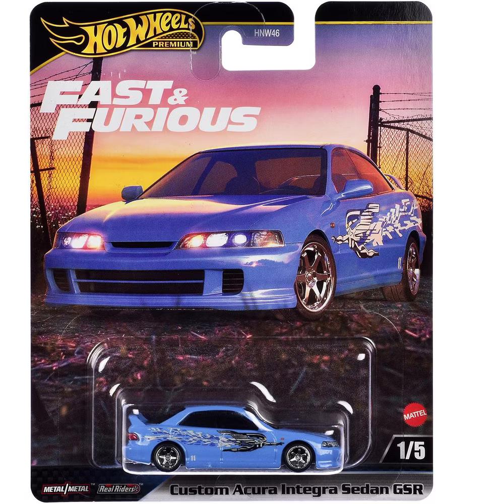 "Fast & Furious" 2023 5 piece Set G Diecast Model Cars - Image 2