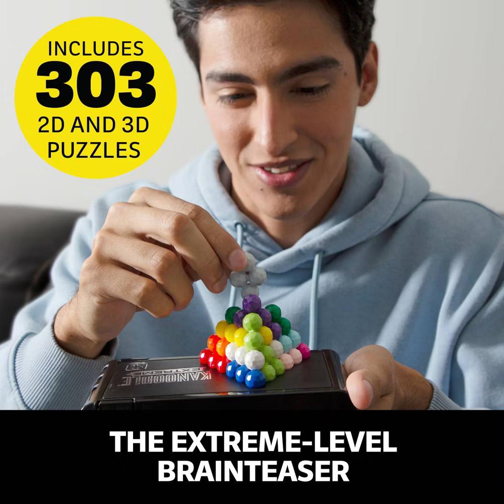 Kanoodle Extreme Brain-Busting Puzzles 12pc: Creative Thinking & Problem Solving Game - Image 2