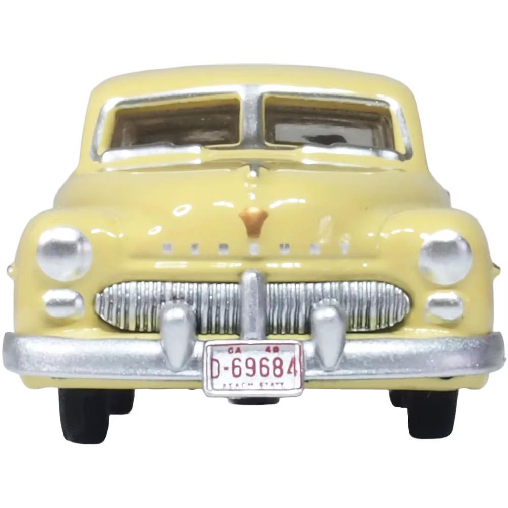 1949 Mercury 8 Coupe Calabash Yellow 1/87 (HO) Diecast Model Car - Image 4
