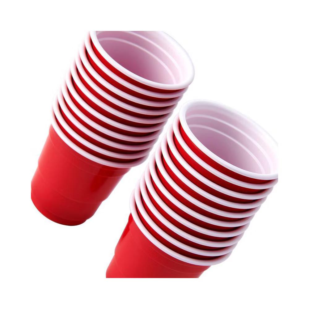 Houdini 20pk Disposable Shot Glasses: Red Plastic Shot Cups, 2oz Capacity - Image 4