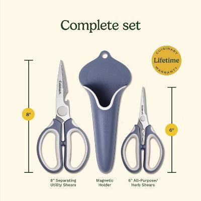 3pc Shear Set In Magnetic Storage Holder - Image 4