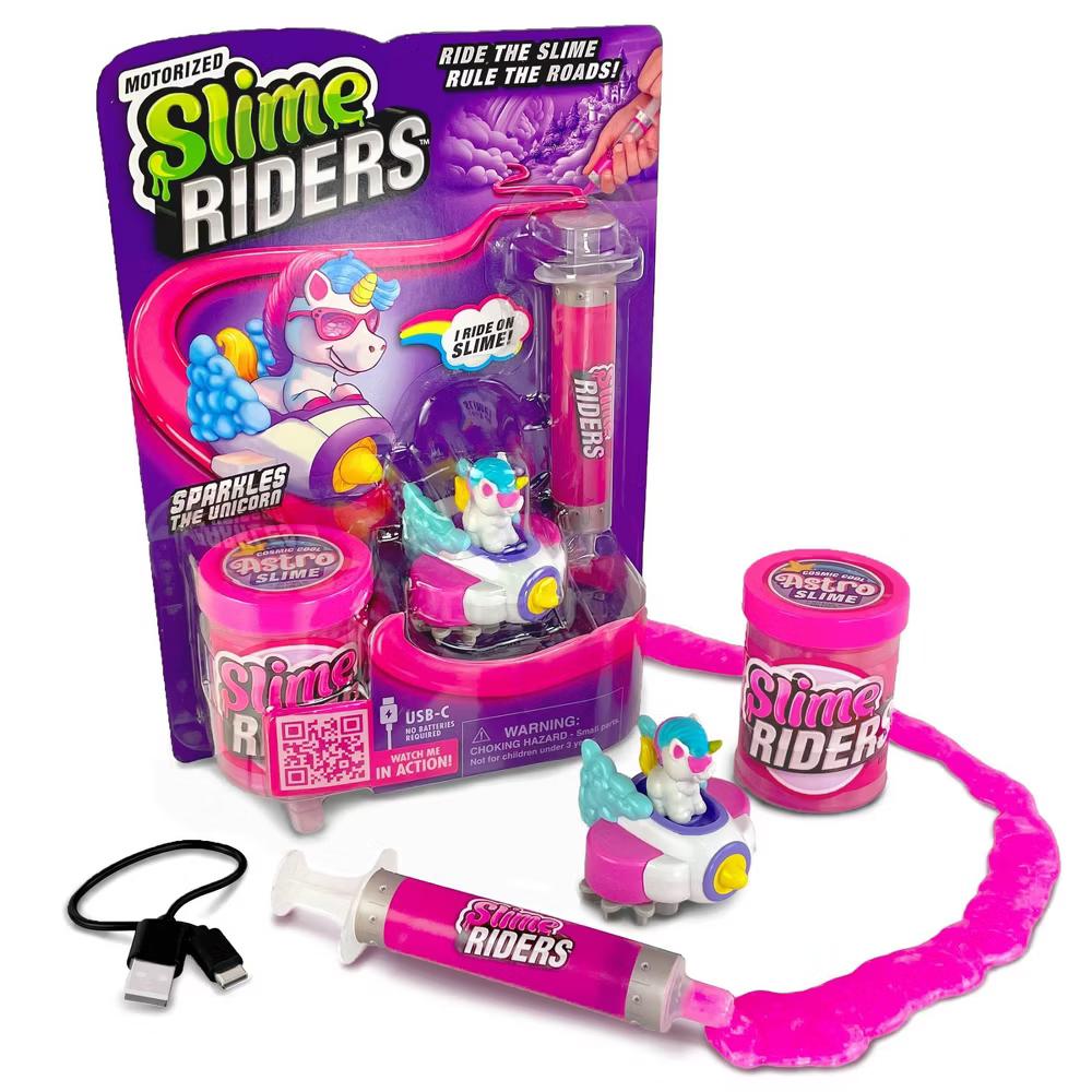 ArtSkills Slime Riders - Slime Toy Race Track Builder with Motorized Rechargeable Car Sparkles the Unicorn - Image 5