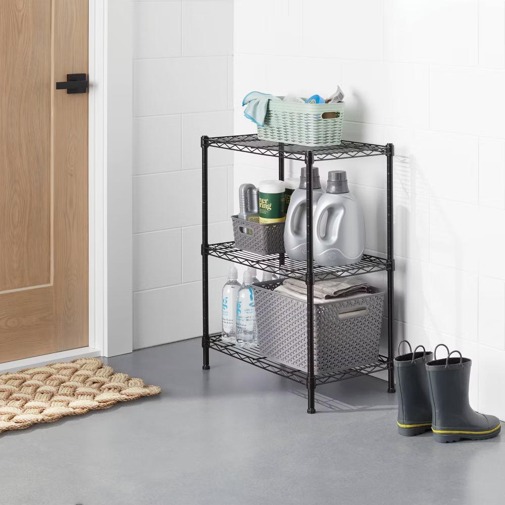 Y-Weave Medium Decorative Storage Basket - Image 15