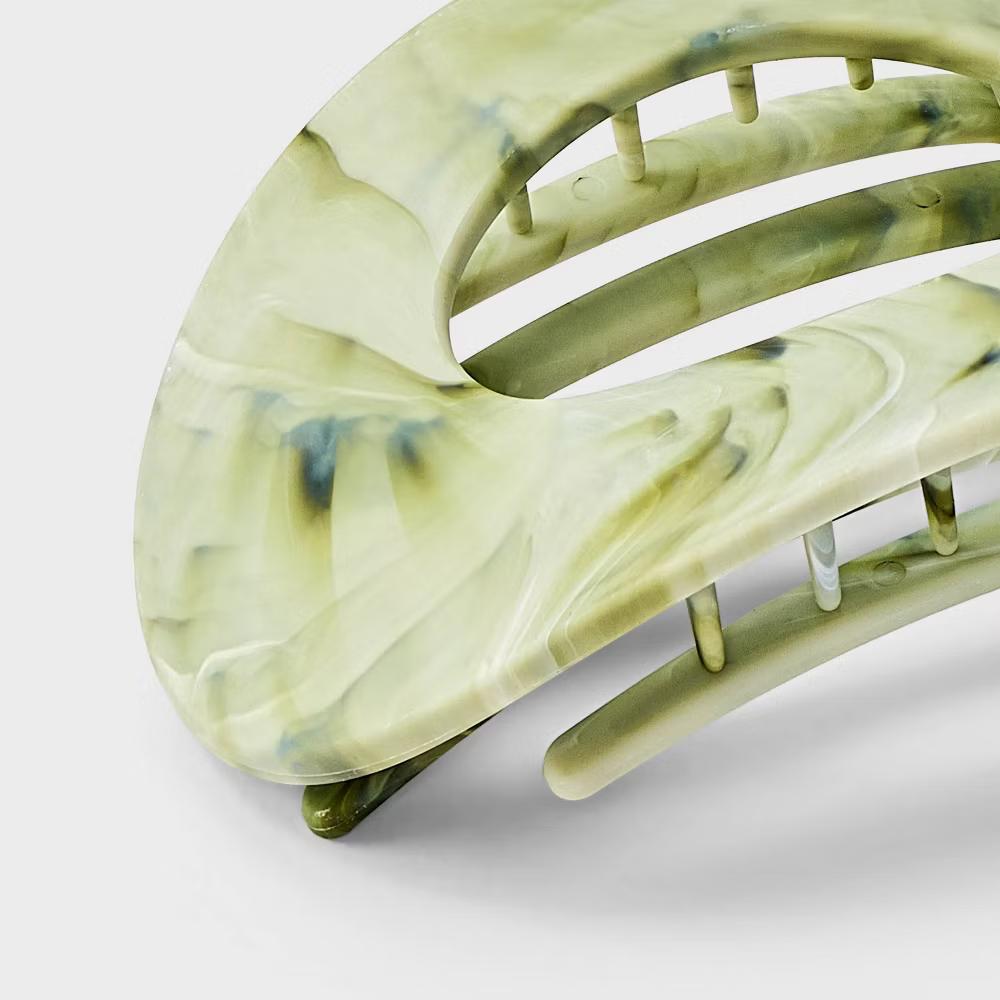 Marble Oval Shovel Hair Clip - Image 14