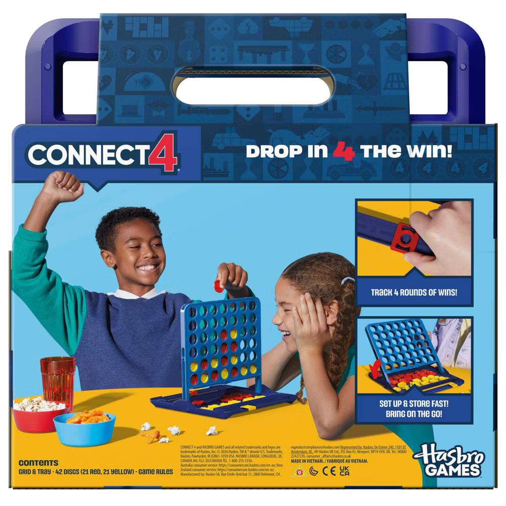 Connect 4 Official Hasbro Games Connect 4 (2025) Board Games - Image 7