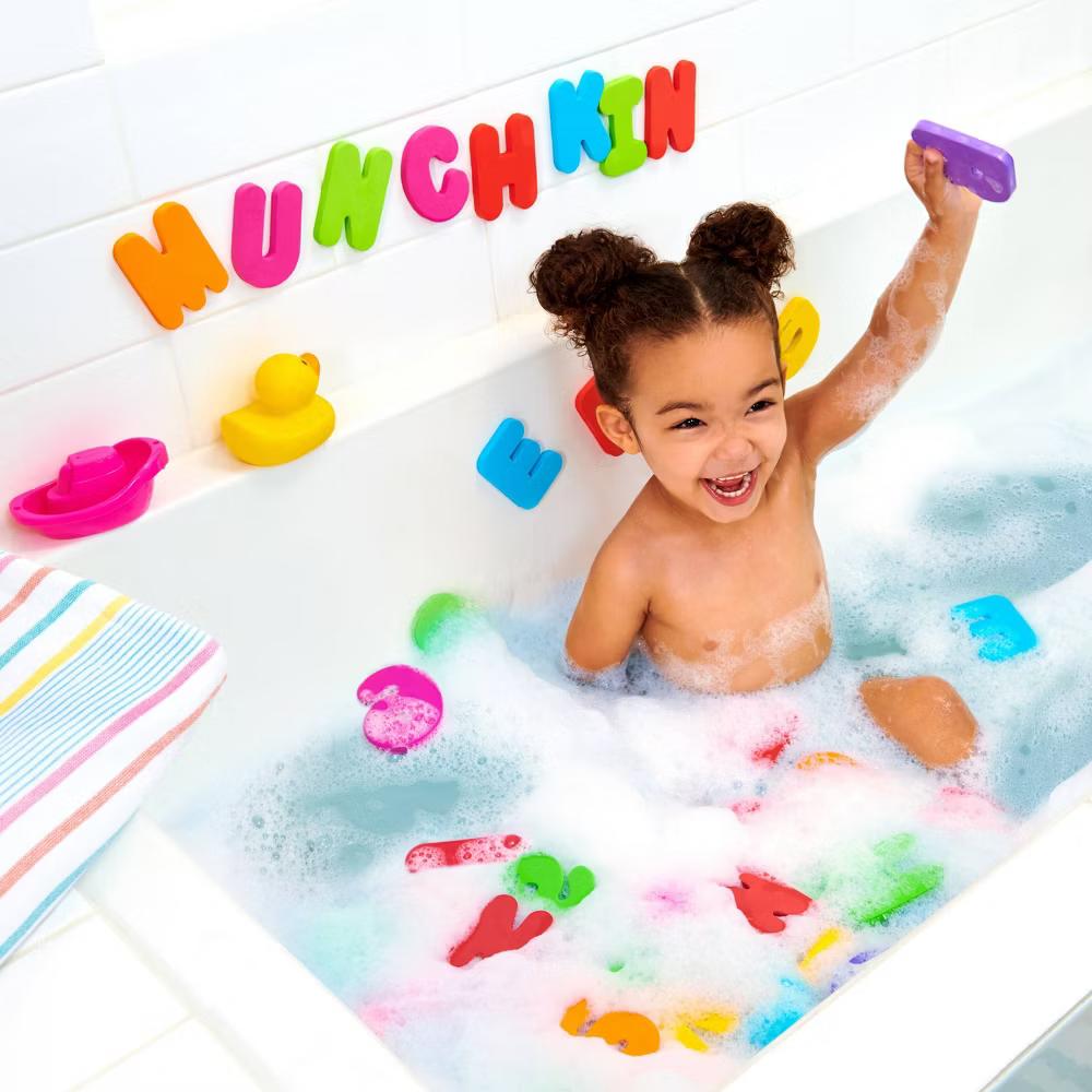 Bath Letters and Numbers - 36ct Bath Toy Set - Image 2