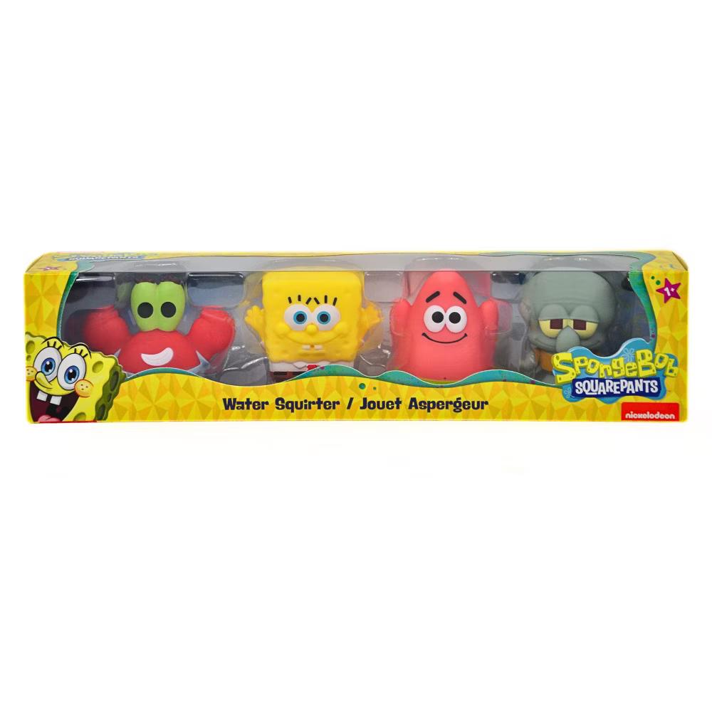 Legend Toys SquarePants Water Squirter Toys 4-Pack – Bath & Pool Fun Set- Officially Licensed - Image 7