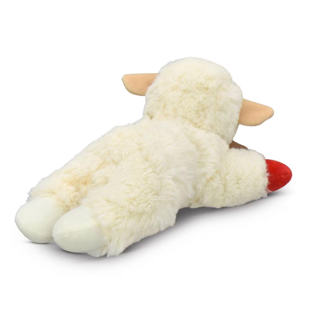 Lamb Chop Dog Interactive Plush Toy - White - Image 5