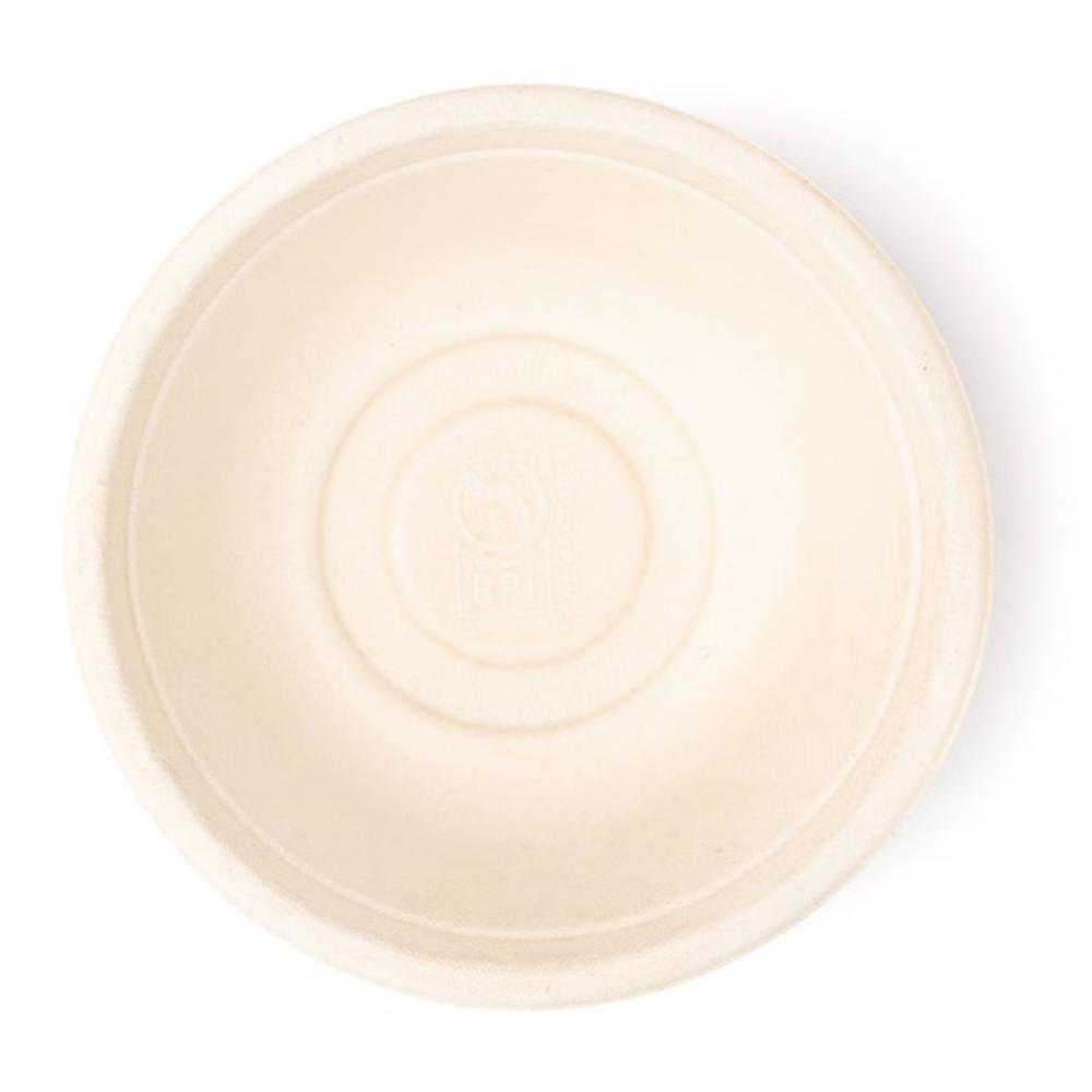 Compostable Fiber Disposable Bowls - Natural - 16oz/20ct - Image 8