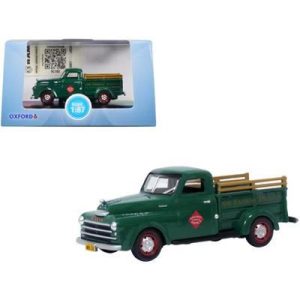 1948 Dodge B-1B Pickup Truck Green "Railway Express Agency" 1/87 (HO) Scale Diecast Model Car