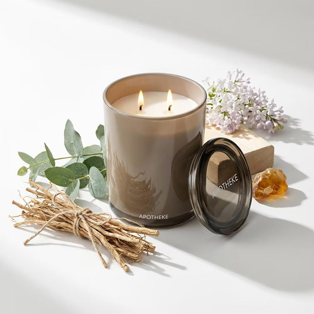 APOTHEKE 2 Wick Large Jar Candle 16oz - Image 20