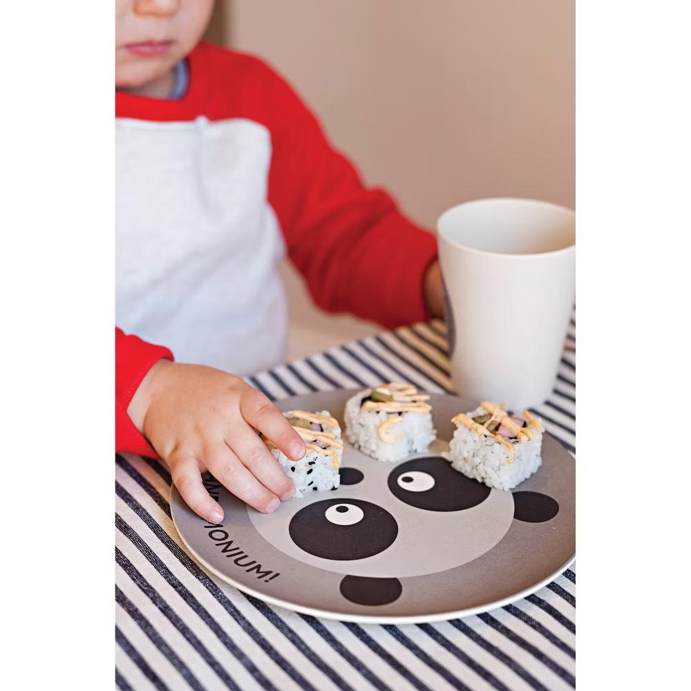 7.8" 4pk Bamboo Fiber Animal Plates - Red Rover - Image 6