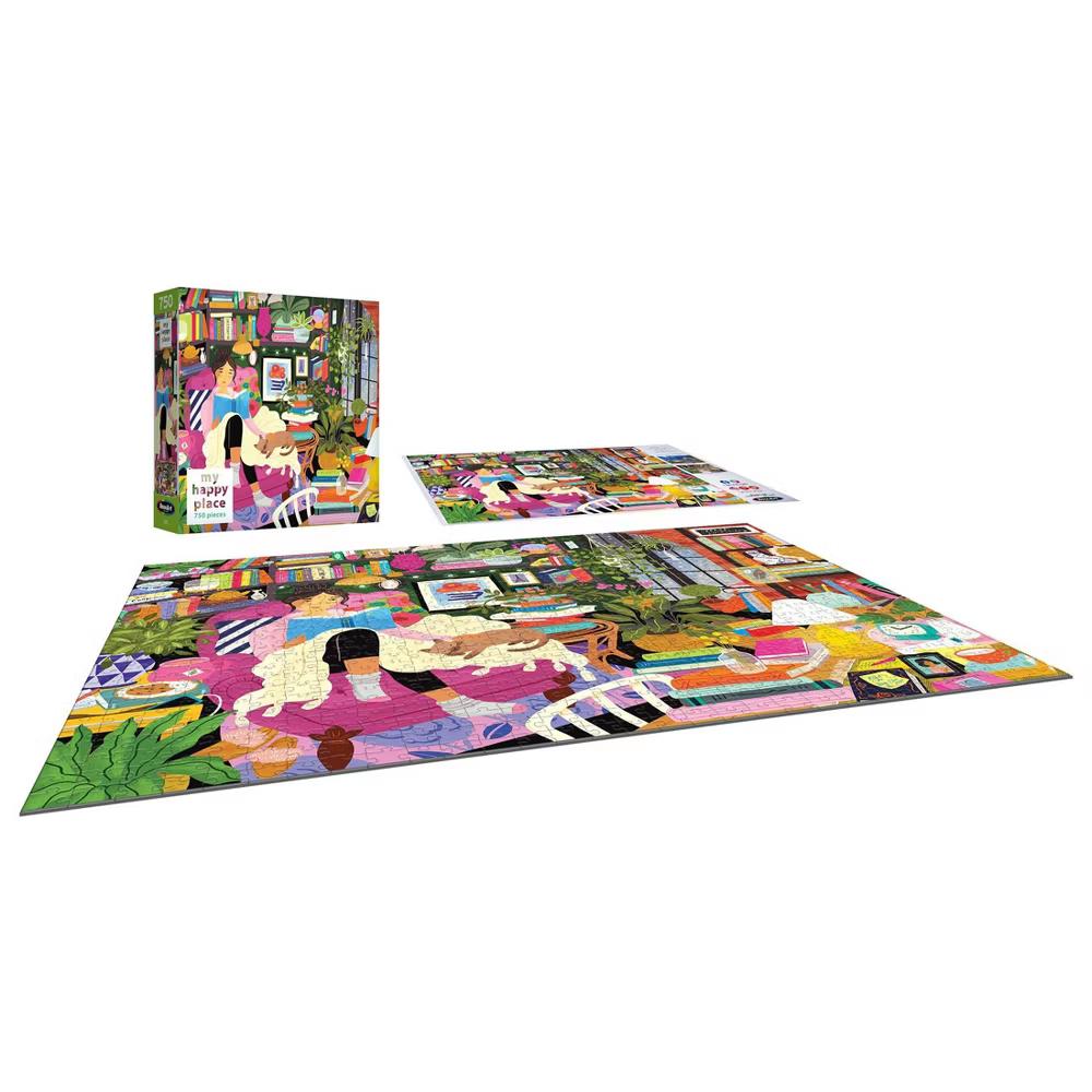 My Happy PLace 750pc Jigsaw Puzzle - Reading Nook - Image 5