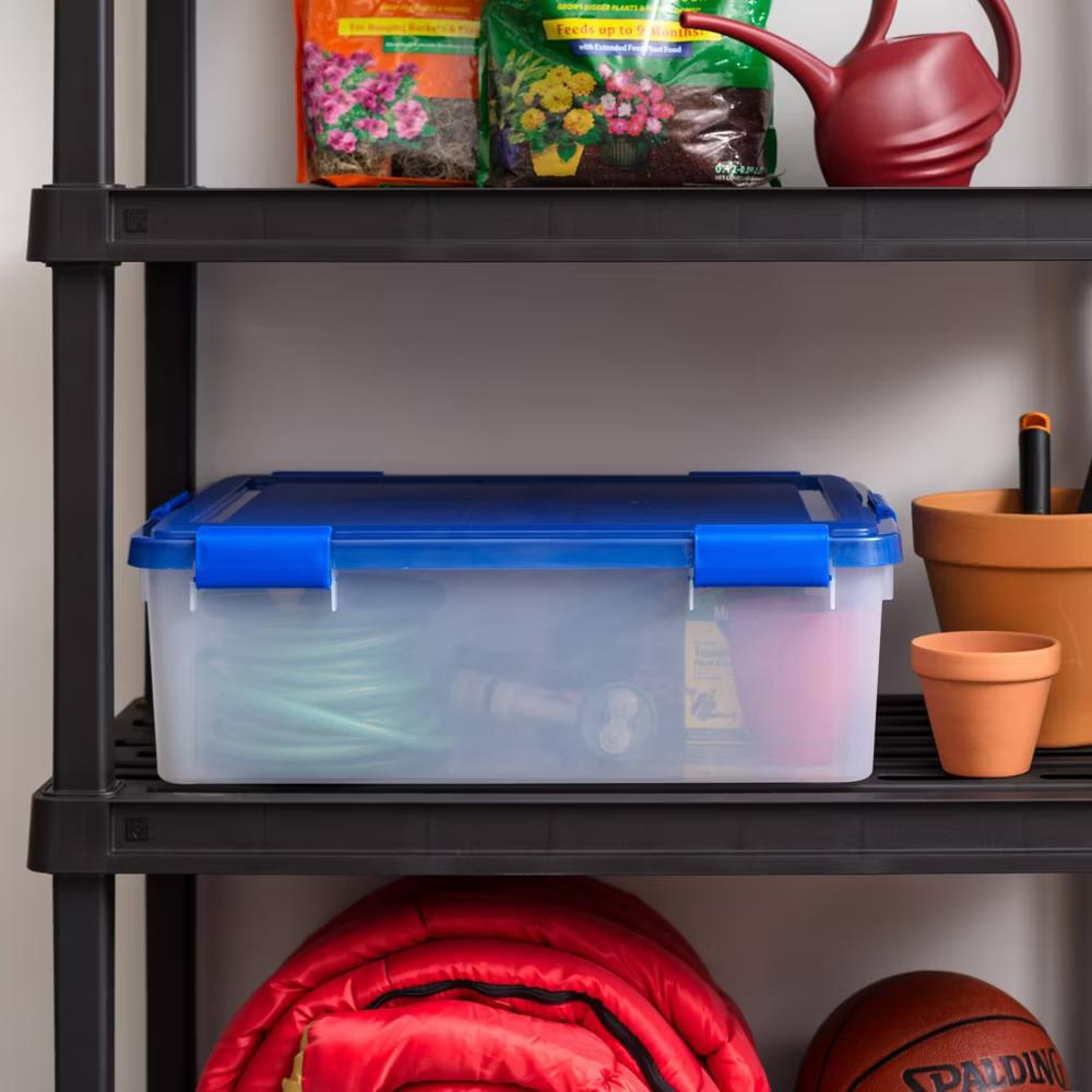 IRIS WeatherPro Plastic Storage Bin with Lid - Image 20