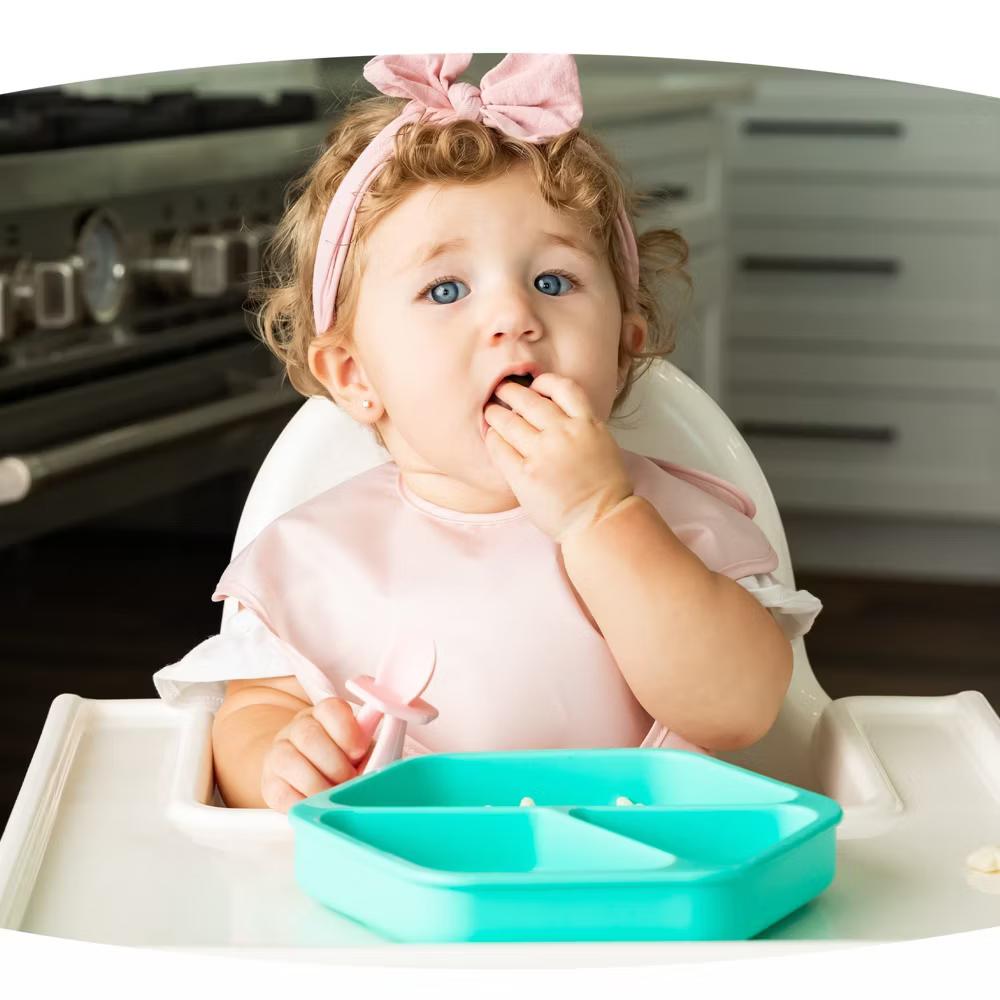 Silicone Suction Divided Plate Baby/Toddler Dish for Independent Eating - Image 48