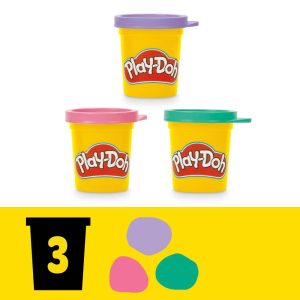 Play-Doh Junior On-the-Go Bakery PlaySet Gifts for Kids Ages 2 and Up