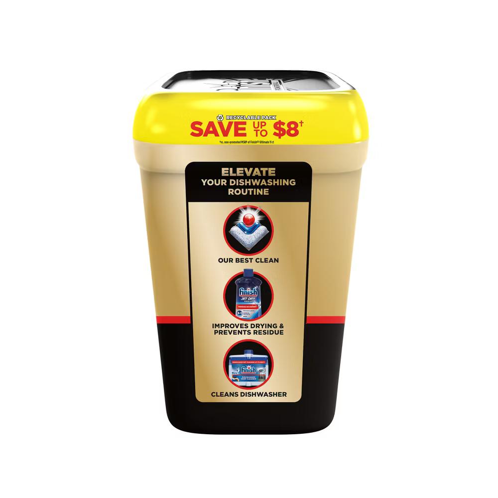 Finish Ultimate Quantum Dishwasher Detergent Pods - Image 34
