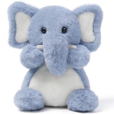 McHugs: Lazy Series - Mini Comfort Elephant - 6" Blue Stuffed Animal Plush