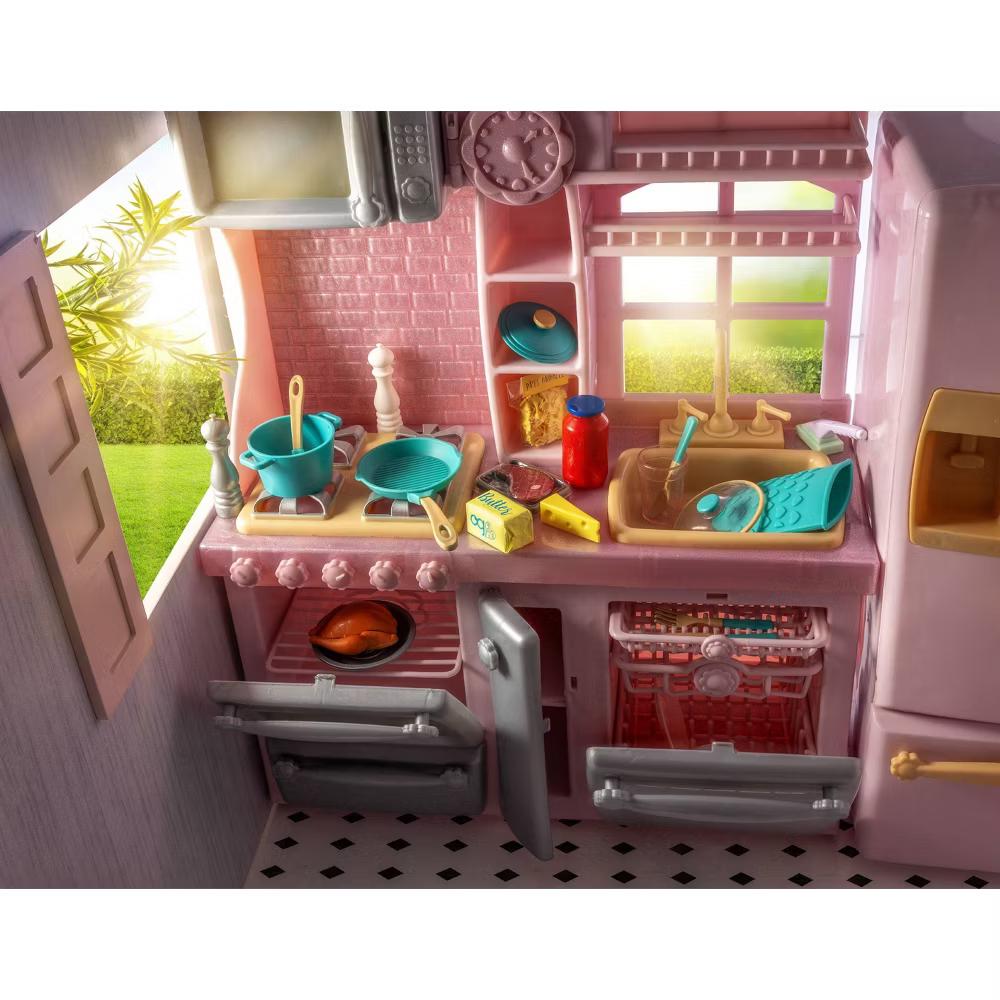 Light-Pink Gourmet Kitchen & Play Food Accessory Set for 18" Dolls - Image 6
