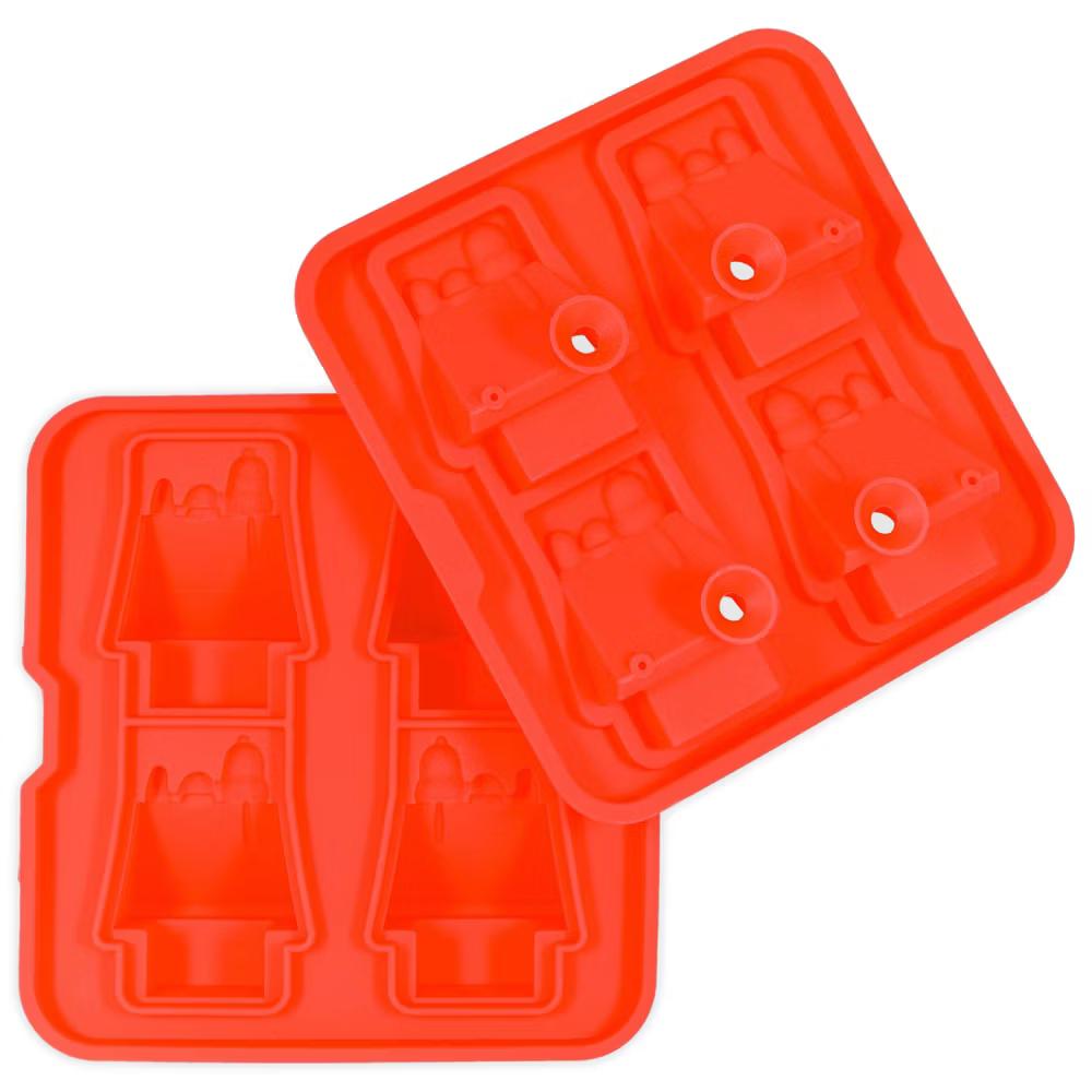 ICUP, Inc. Peanuts Snoopy Doghouse Molded Silicone Ice Cube Tray | Makes 4 - Image 4