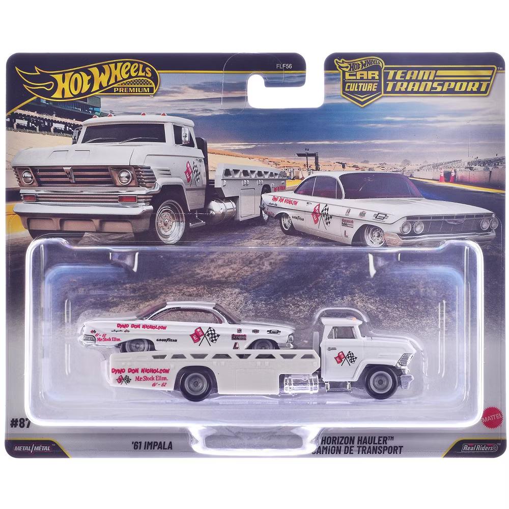 "Team Transport" 3 piece Set J 2025 "Car Culture" Series Diecast Model Cars