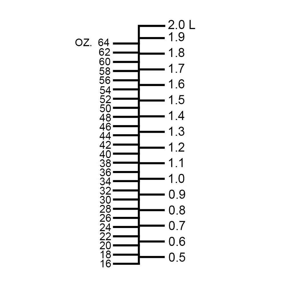Measuring Cup Including ML Scale Ounce Scale Stainless Steel Graduated Beaker with Handle for Lab Kitchen liquids - Image 2