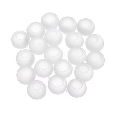 Plastic Durable Reusable Lightweight Ice Cube Tray 2.5 x 2.5 cm/0.98 x 0.98 Inch White 24 Pcs - Image 4