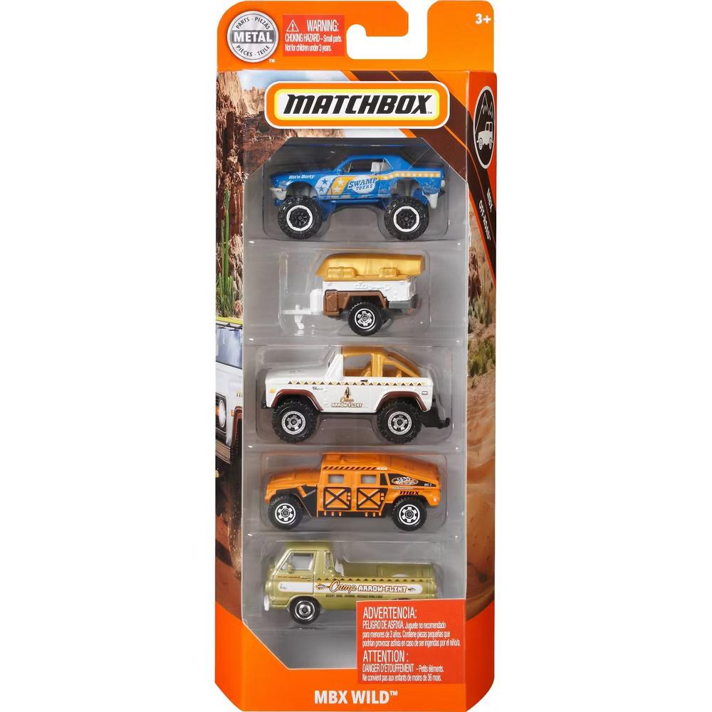 Matchbox 5 Car Pack - Styles may vary - Image 2