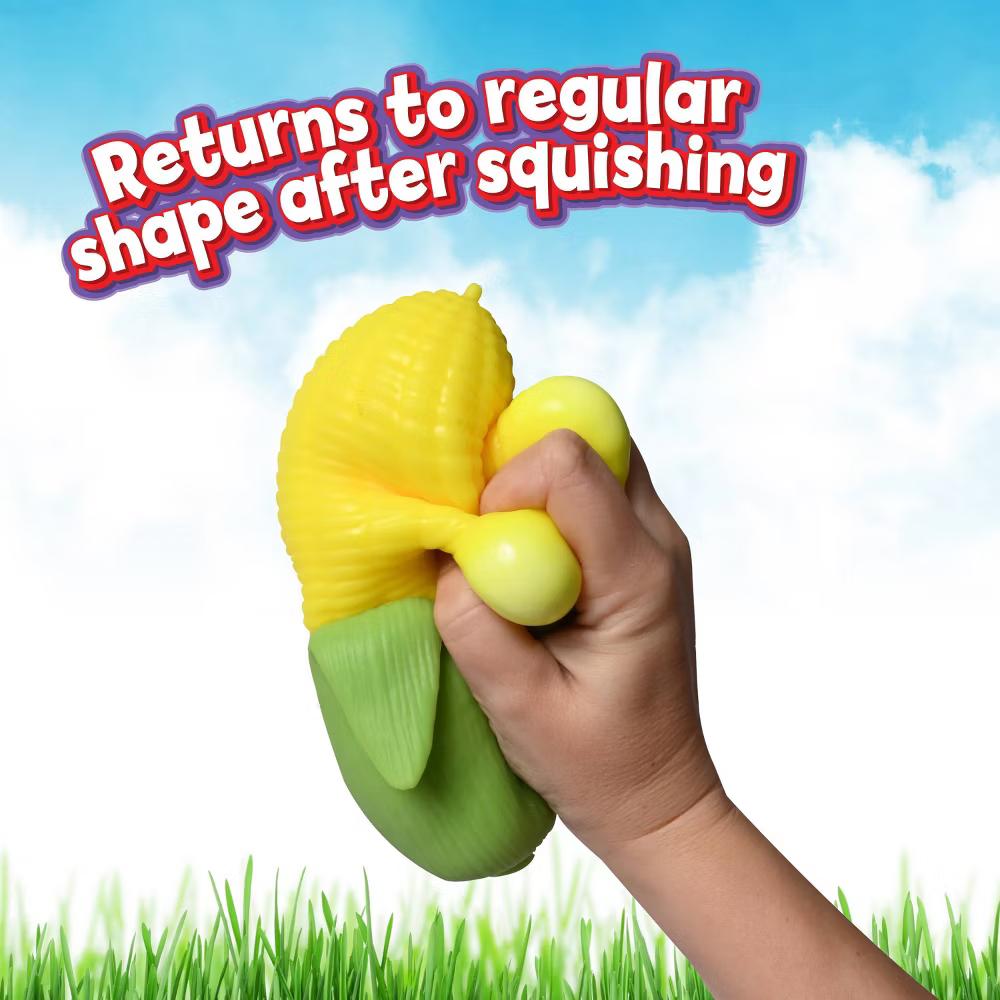 Squeezy Corn on the Cob Fidget Toy - Image 5