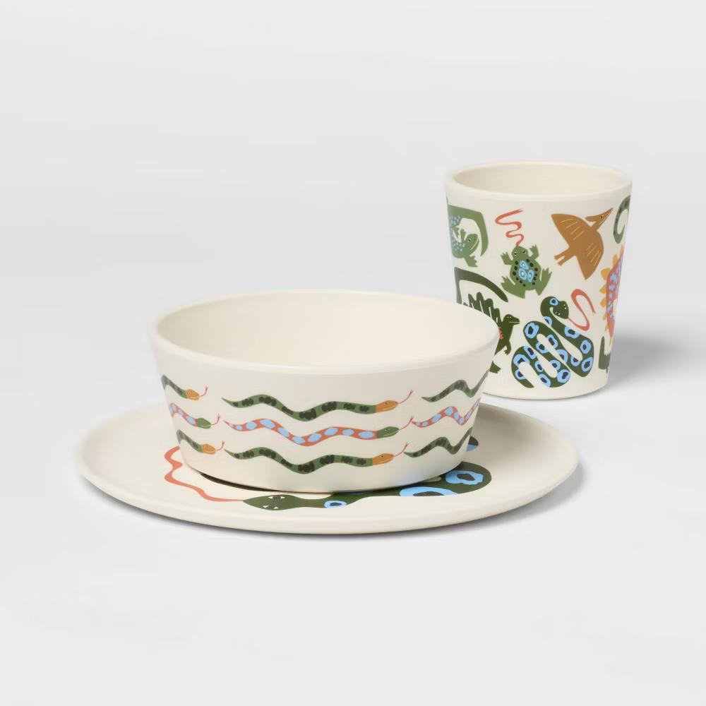 3pc Artificial Resin Dinnerware Set - Image 6