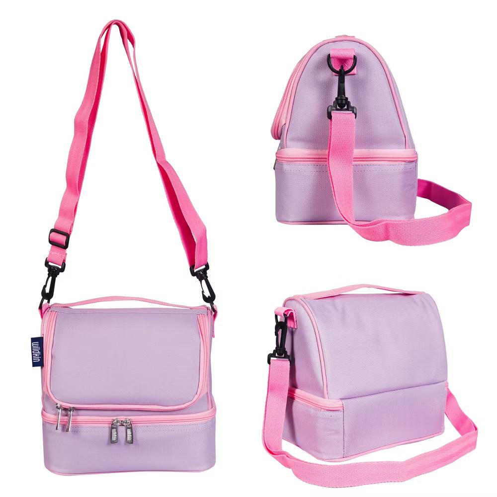 Wildkin Solid Two Compartment Kids Lunch Bag - Image 16