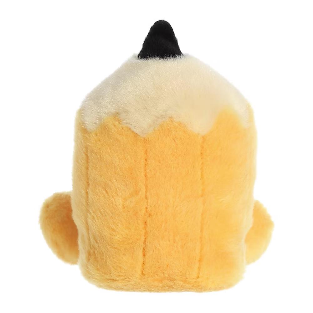 Mini Tike Pencil Palm Pals Adorable Stuffed Animal Yellow 5" - Image 4