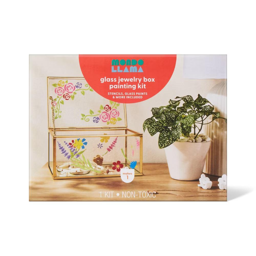 Glass Jewelry Box Painting Craft Kit - Image 2