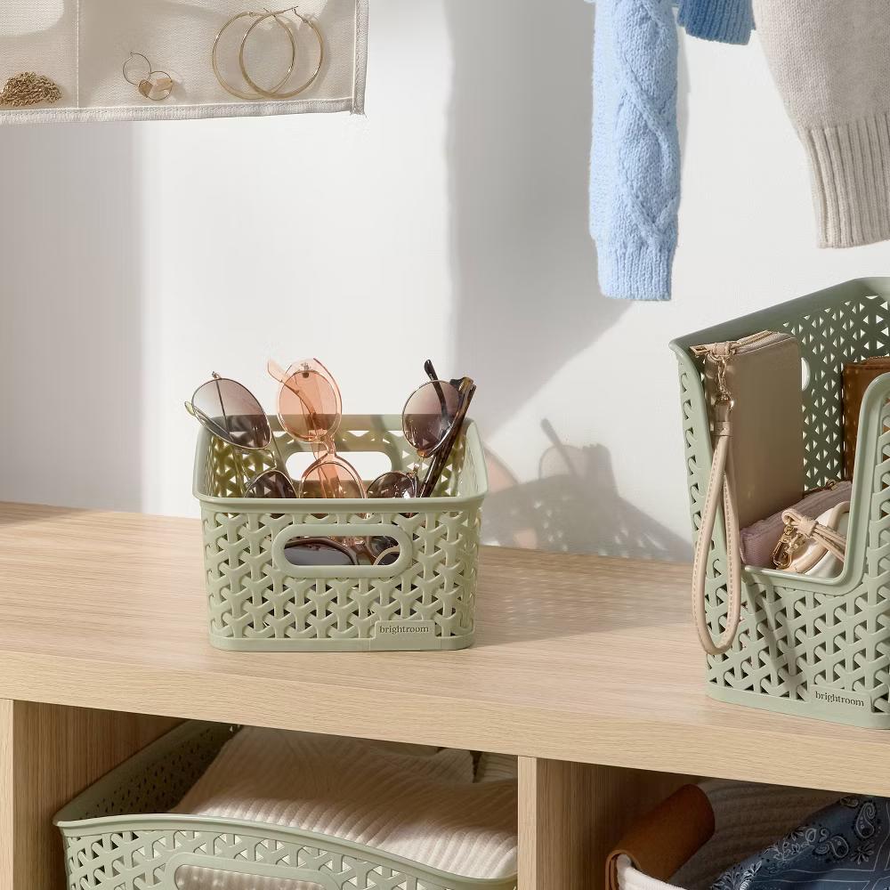 Y-Weave Small Decorative Storage Basket - Image 20