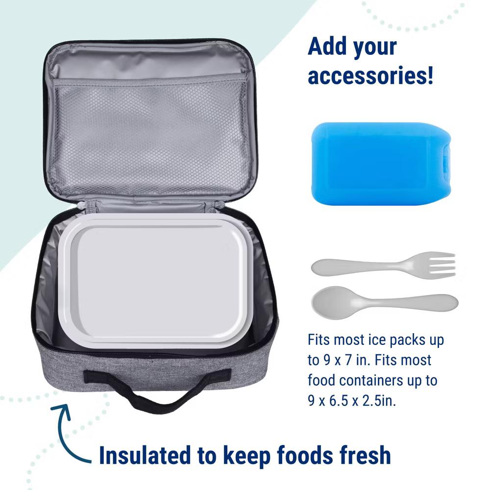 Wildkin Kids Insulated Lunch Box in Solid Colors – Durable and Reusable for School & Travel - Image 39