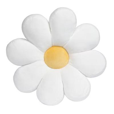 Sweet Daisy White Flower Decorative Pillow Plush Stuffed Toy - Image 2