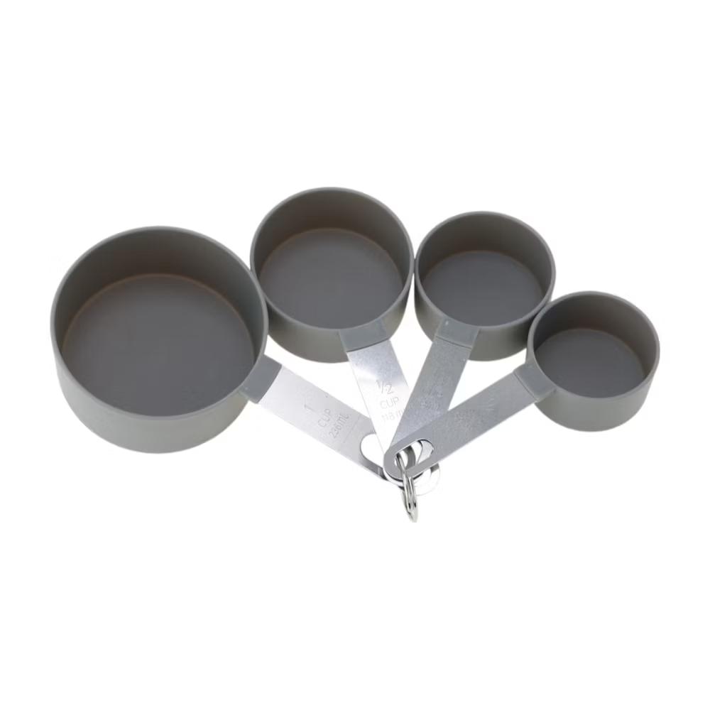 Measuring Cups 4-Piece Measuring Cup Set Dishwasher Safe Stainless Steel PP 1 Set - Image 7