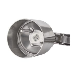The Lakeside Collection Classic Retro Stainless Steel Cylinder Ice Cream Scoop with Handle