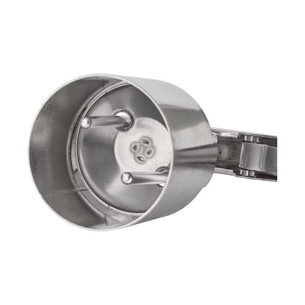 The Lakeside Collection Classic Retro Stainless Steel Cylinder Ice Cream Scoop with Handle